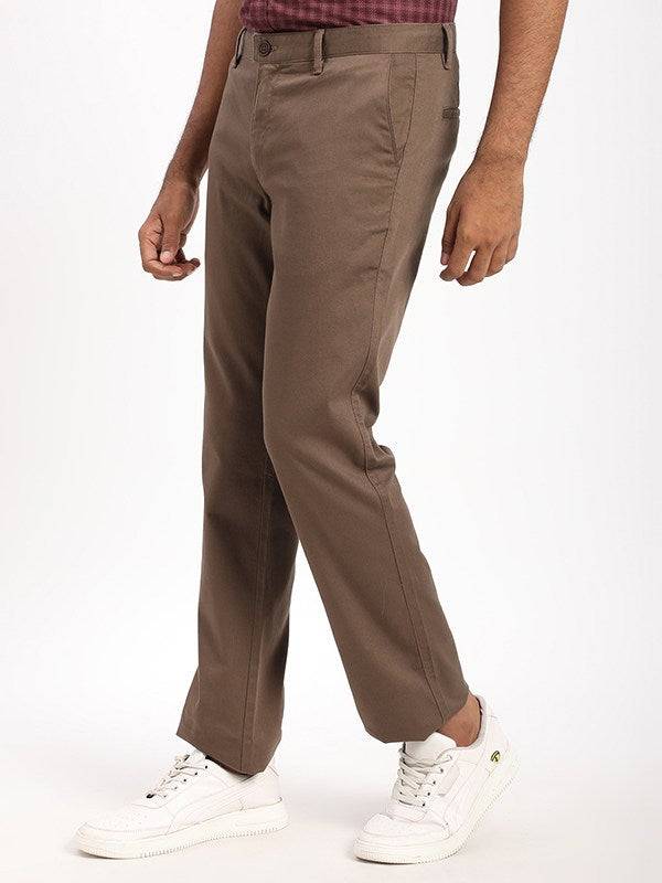 Men Kansas Fit Cotton Stretch Trouser