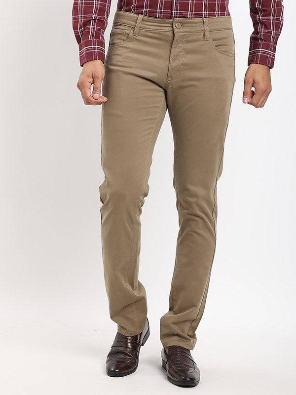 Men Brooklyn Fit Cotton Stretch Trouser