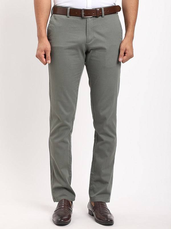 Men Brooklyn Fit Cotton Stretch Trouser