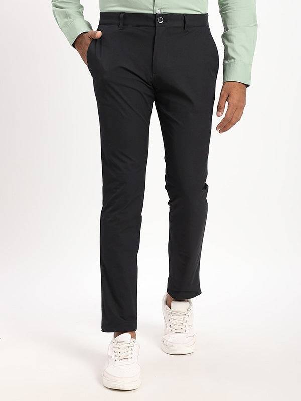 Men Urban Fit Cotton Blend Trouser