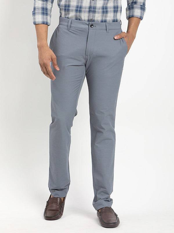Men Urban Fit Cotton Blend Trouser