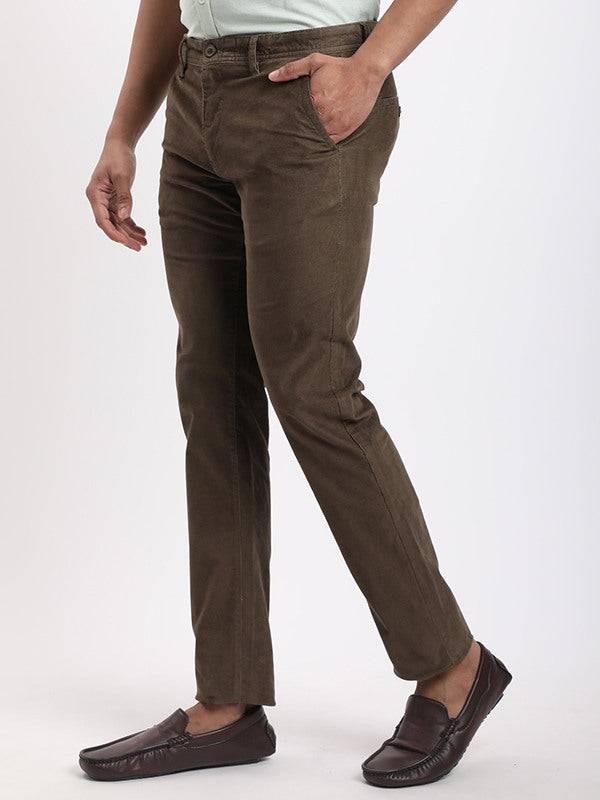 Men Brooklyn Fit Cotton Stretch Trouser