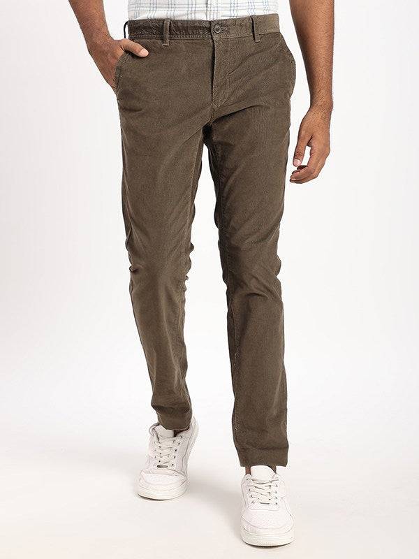 Men Kansas Fit Cotton Stretch Trouser