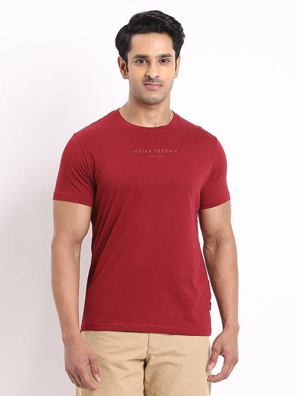 Men Graphic Crew Neck T-Shirt