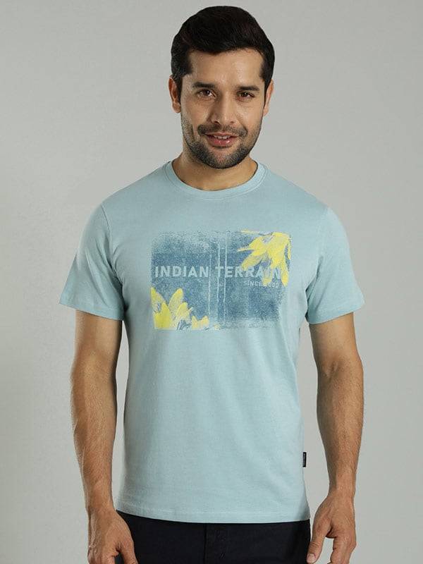 Men Graphic Crew Neck T-Shirt