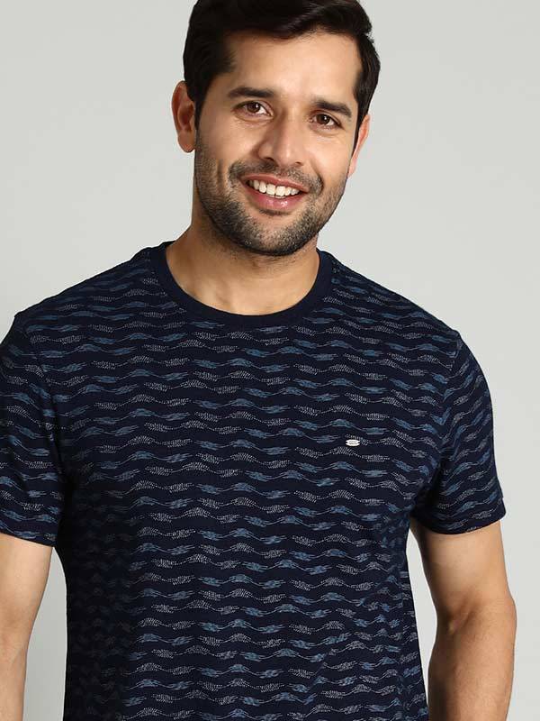 Men Printed Crew Neck T-Shirt