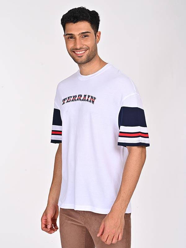 Men Graphic Crew Neck T-Shirt