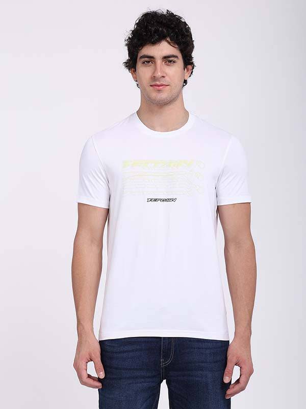 Men Graphic Crew Neck T-Shirt