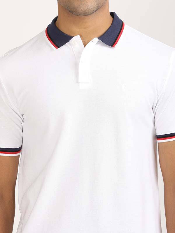 Men Solid Polo T Shirt