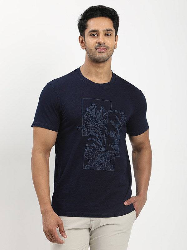 Men Graphic Crew Neck T-Shirt