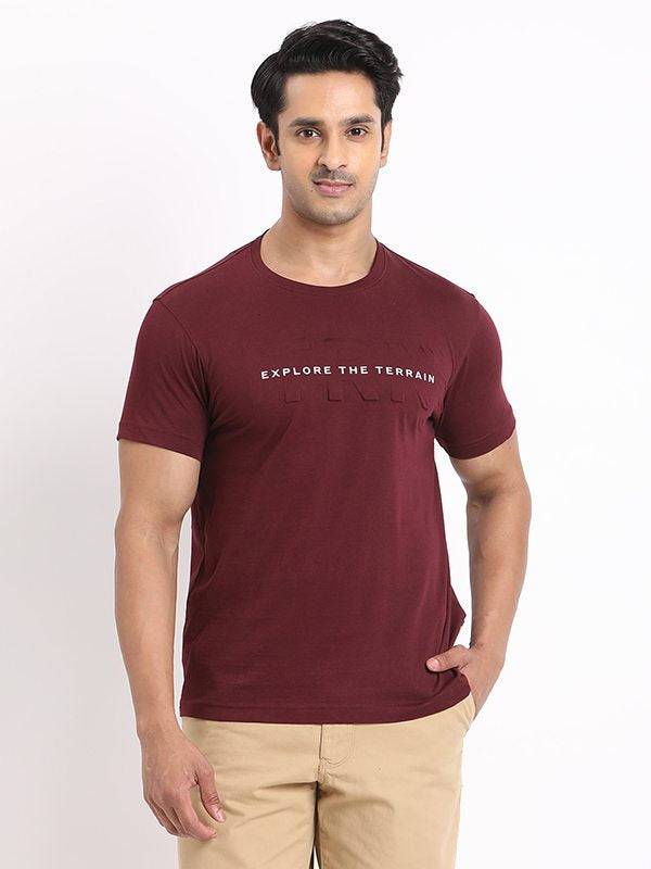 Men Graphic Crew Neck T-Shirt