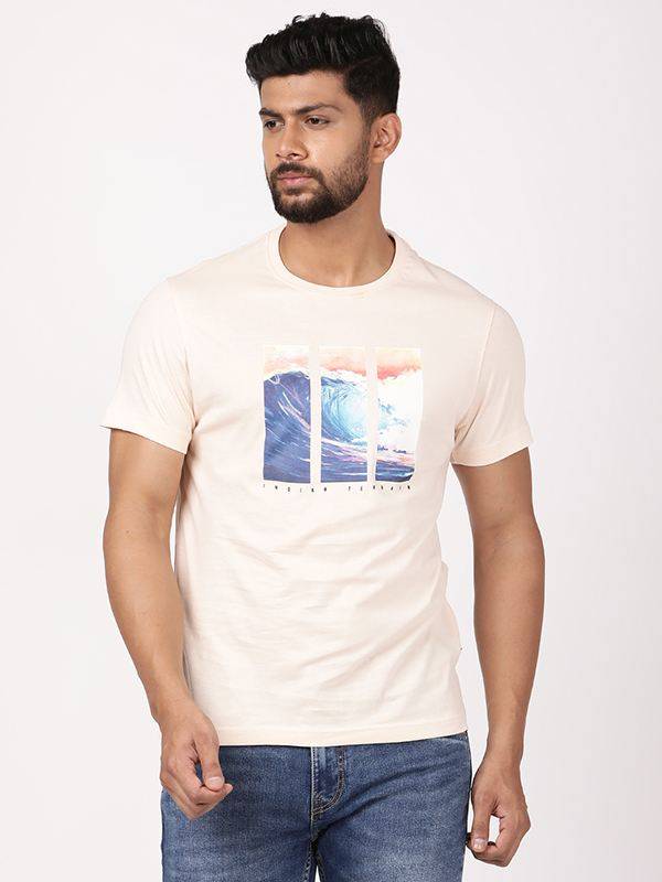 Men Graphic Crew Neck T-Shirt