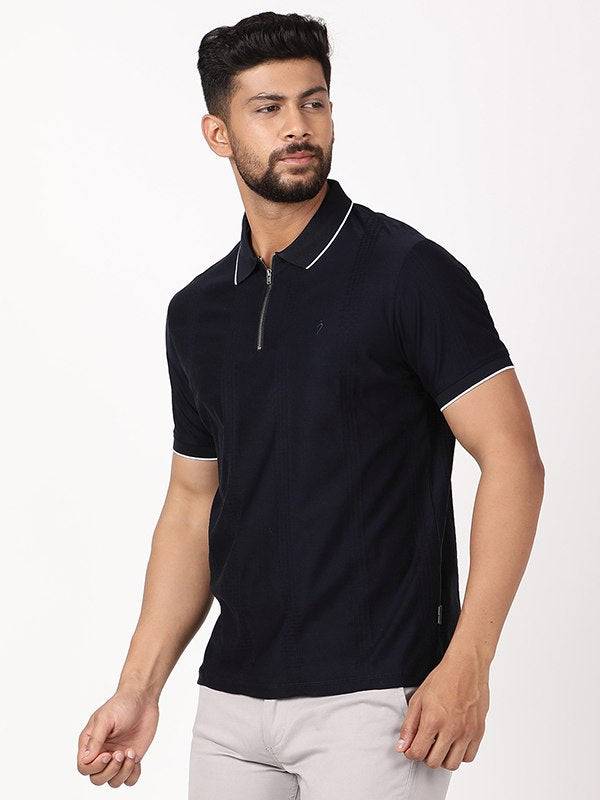 Men Solid Polo T Shirt
