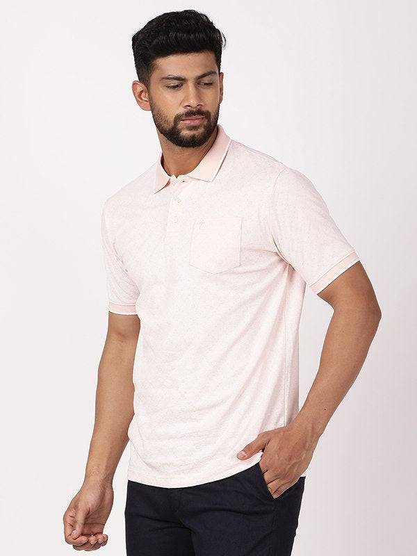 Men Printed Polo T-Shirt