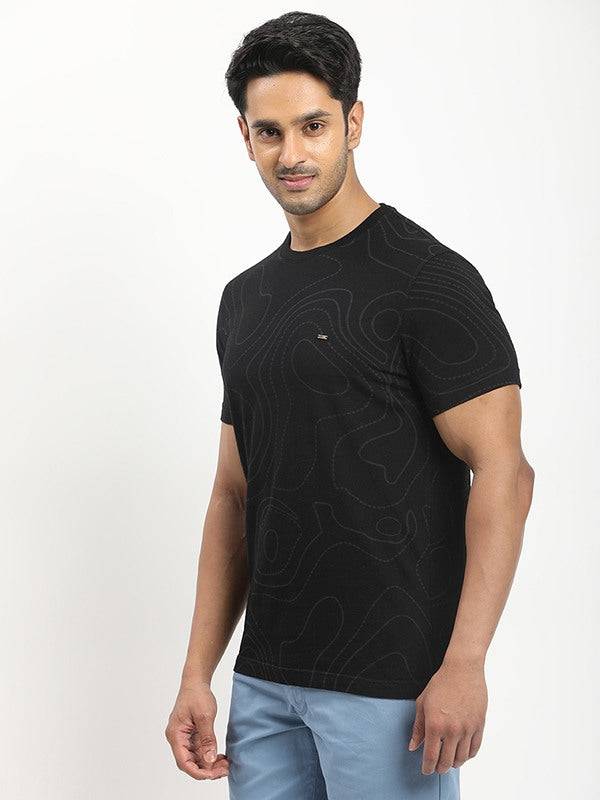 Men Printed Crew Neck T-Shirt
