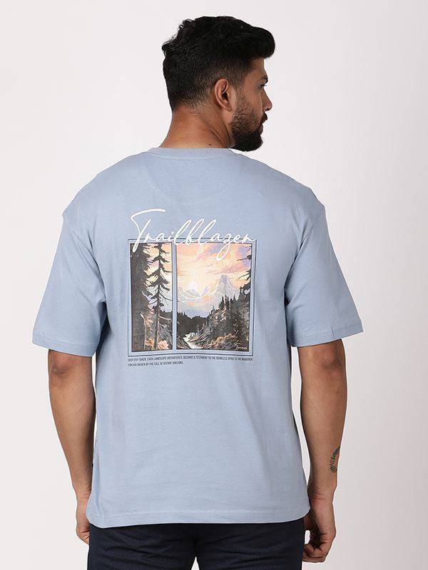 Men Graphic Crew Neck T-Shirt