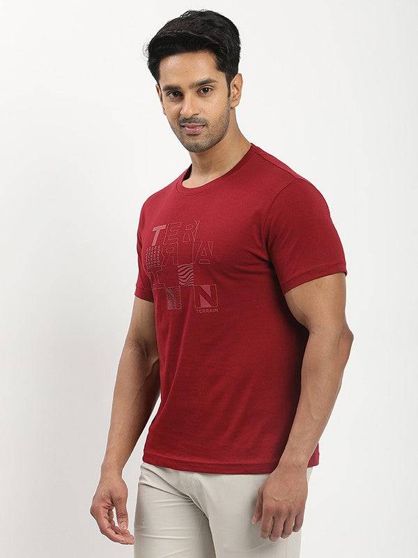 Men Graphic Crew Neck T-Shirt