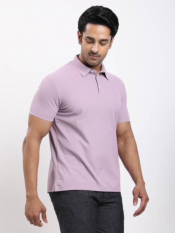 Men Solid Polo T-shirt