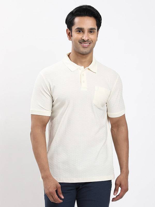 Men Solid Polo T-shirt