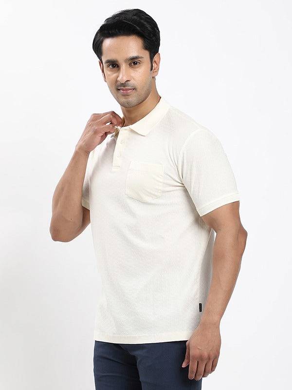 Men Solid Polo T-shirt