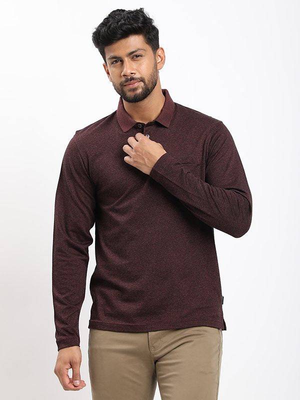 Men Solid Polo T-shirt