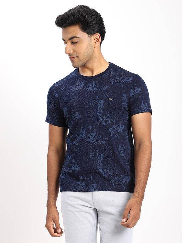 Men Printed Crew Neck T-Shirts