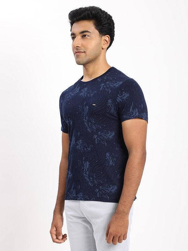 Men Printed Crew Neck T-Shirts
