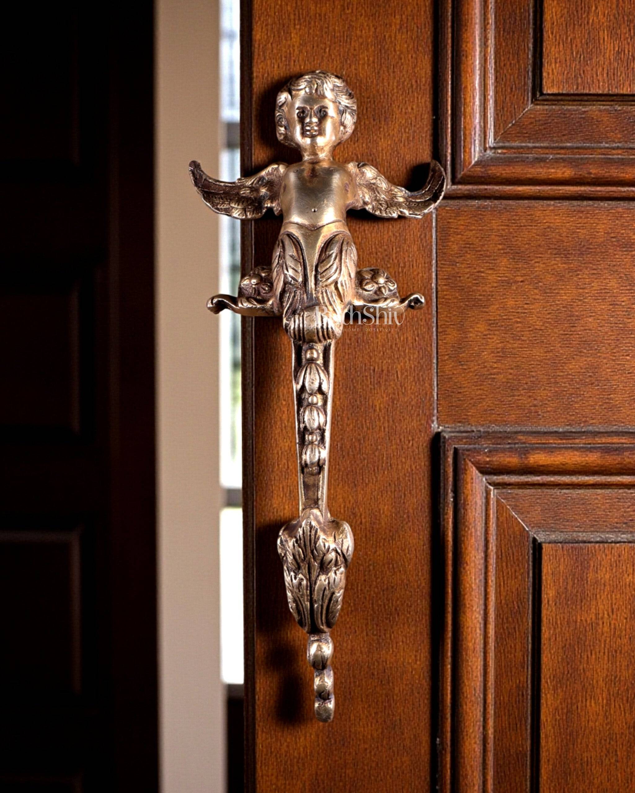 Buy Brass Angel Design Door Handle – Traditional English Home Décor in ...