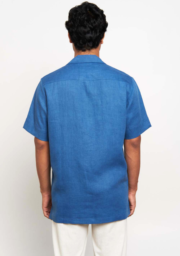 Indigo Camp Shirt