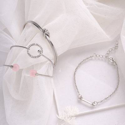 Apollo Silver Set of 4 Bracelets