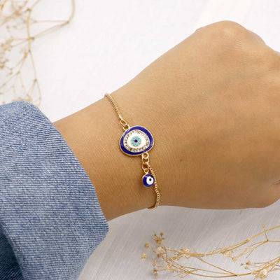 Julia Evil Eye Gold Bracelet