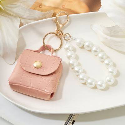 Peachie Puff Pink Bag Charm