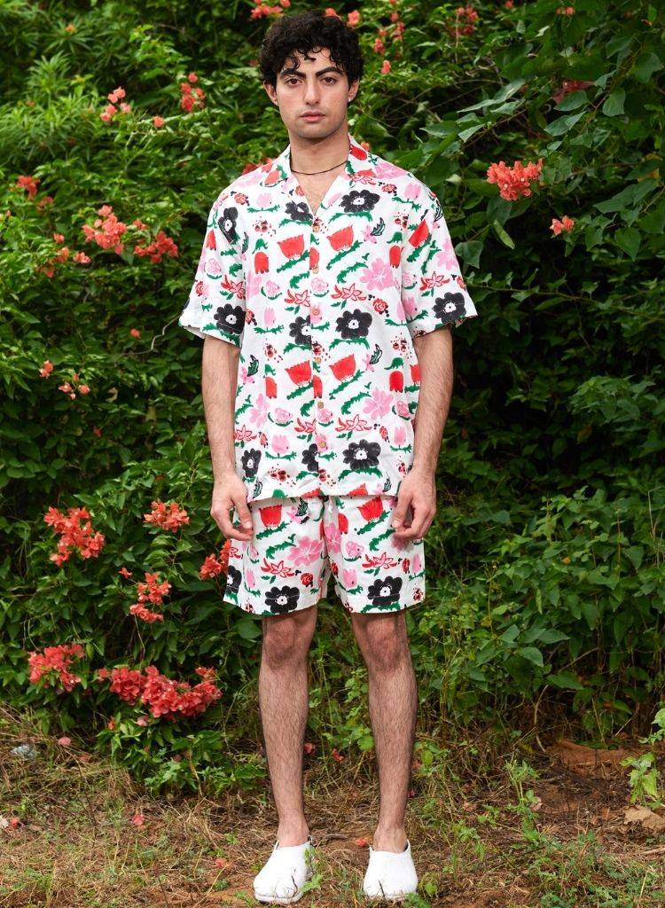 Jardin Spray Resort Shirt