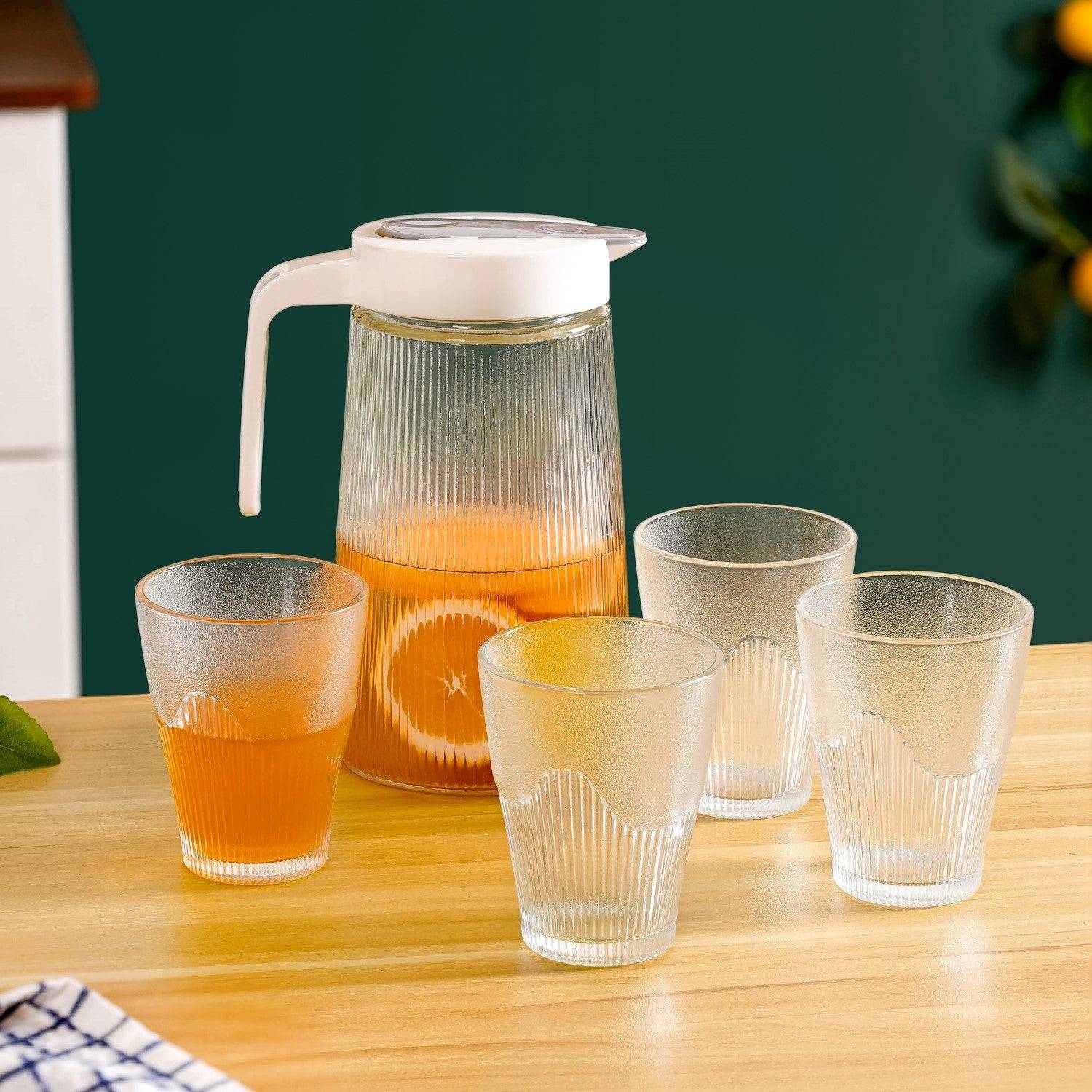 Jug And Glass Set Of 5