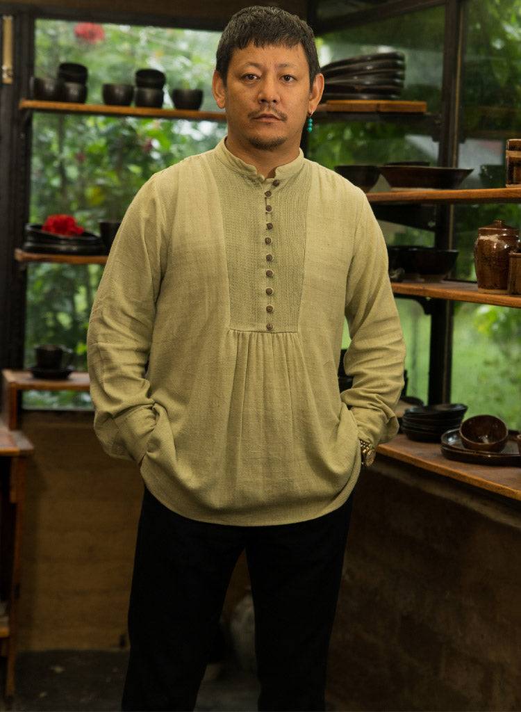 Stand Up Collar Top