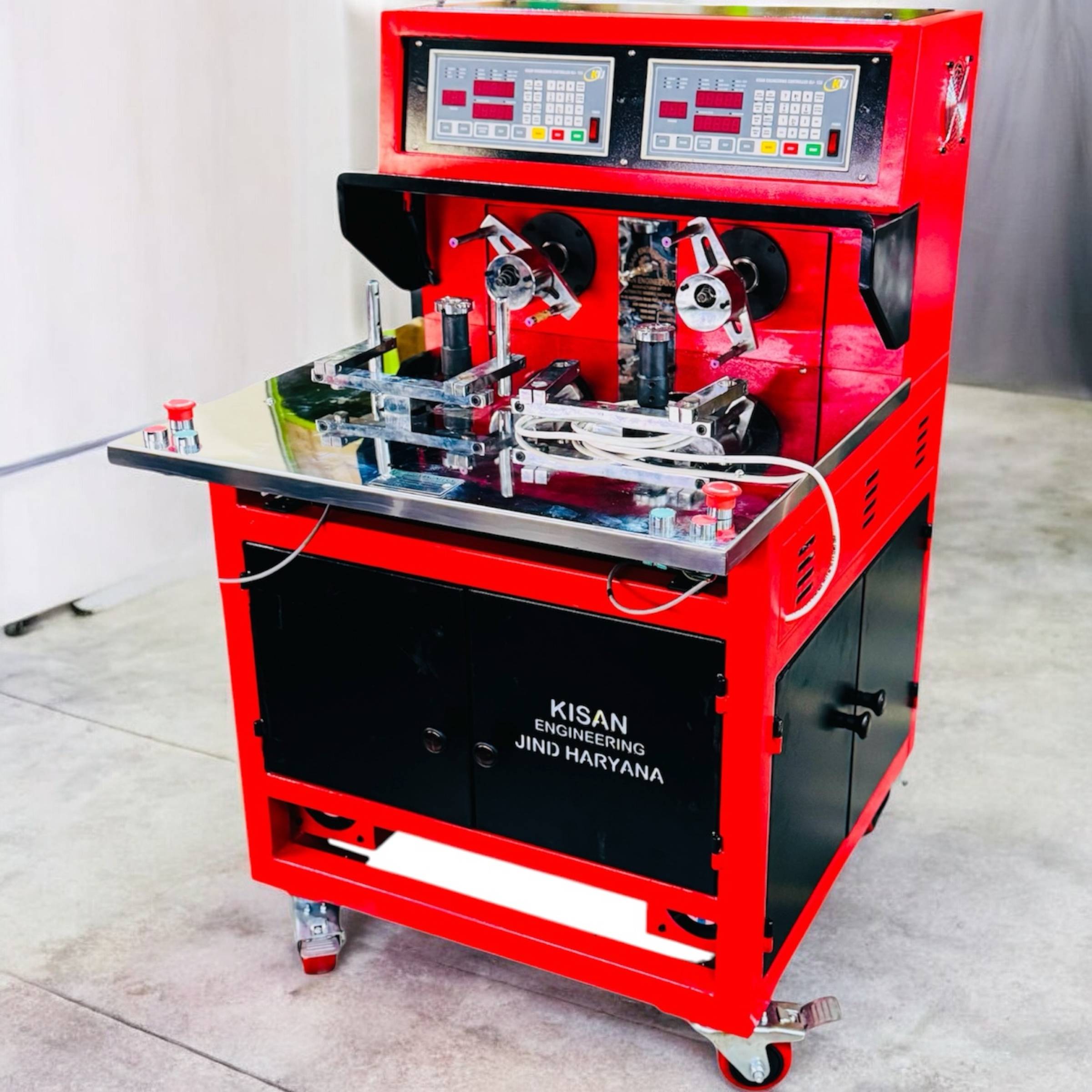 Fully Automatic Ceiling Fan Winding Machine – KIJ 200 (Dual Head CNC Model)