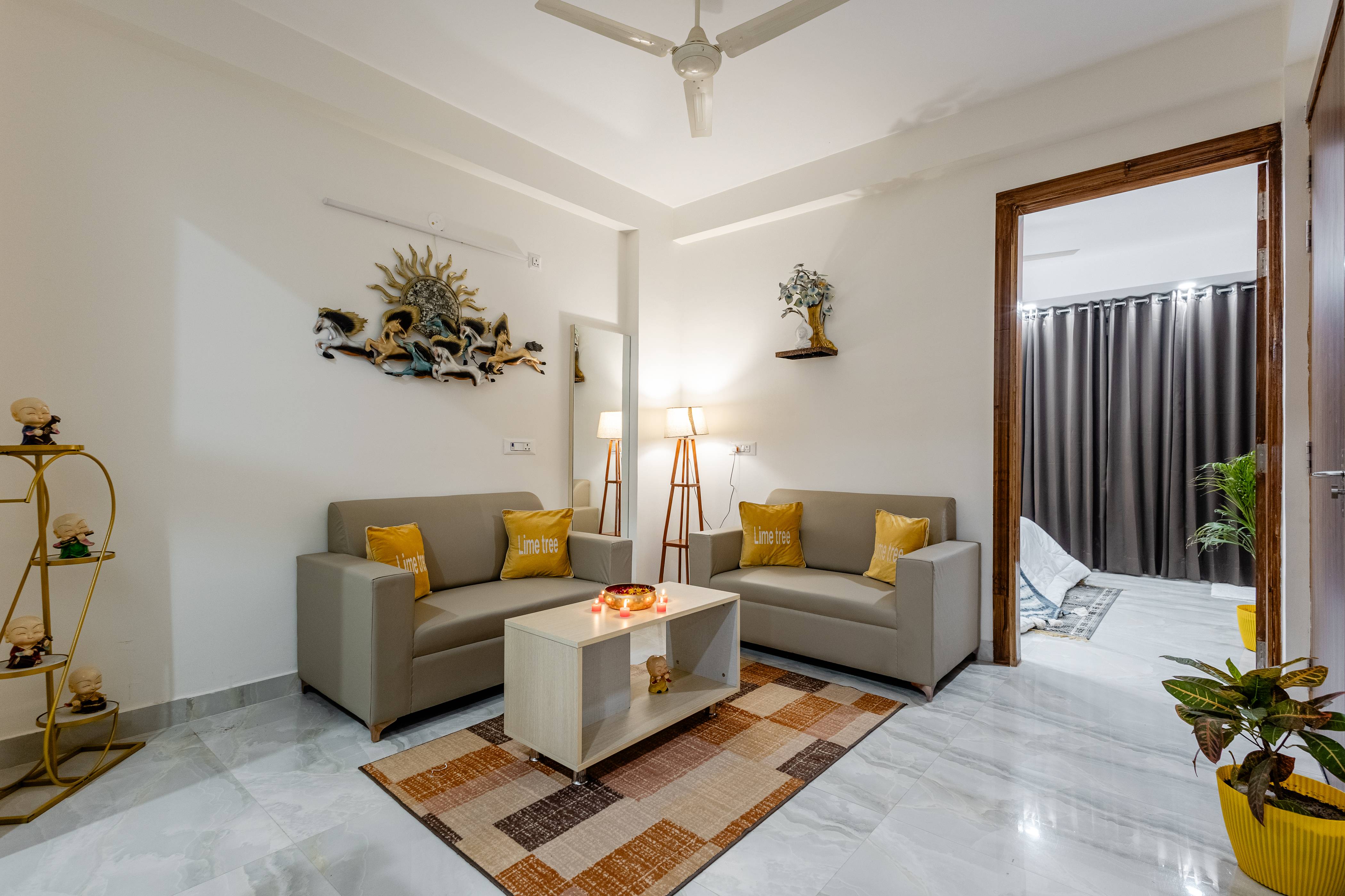 Luxury 2 BHK Serviced Apartment 