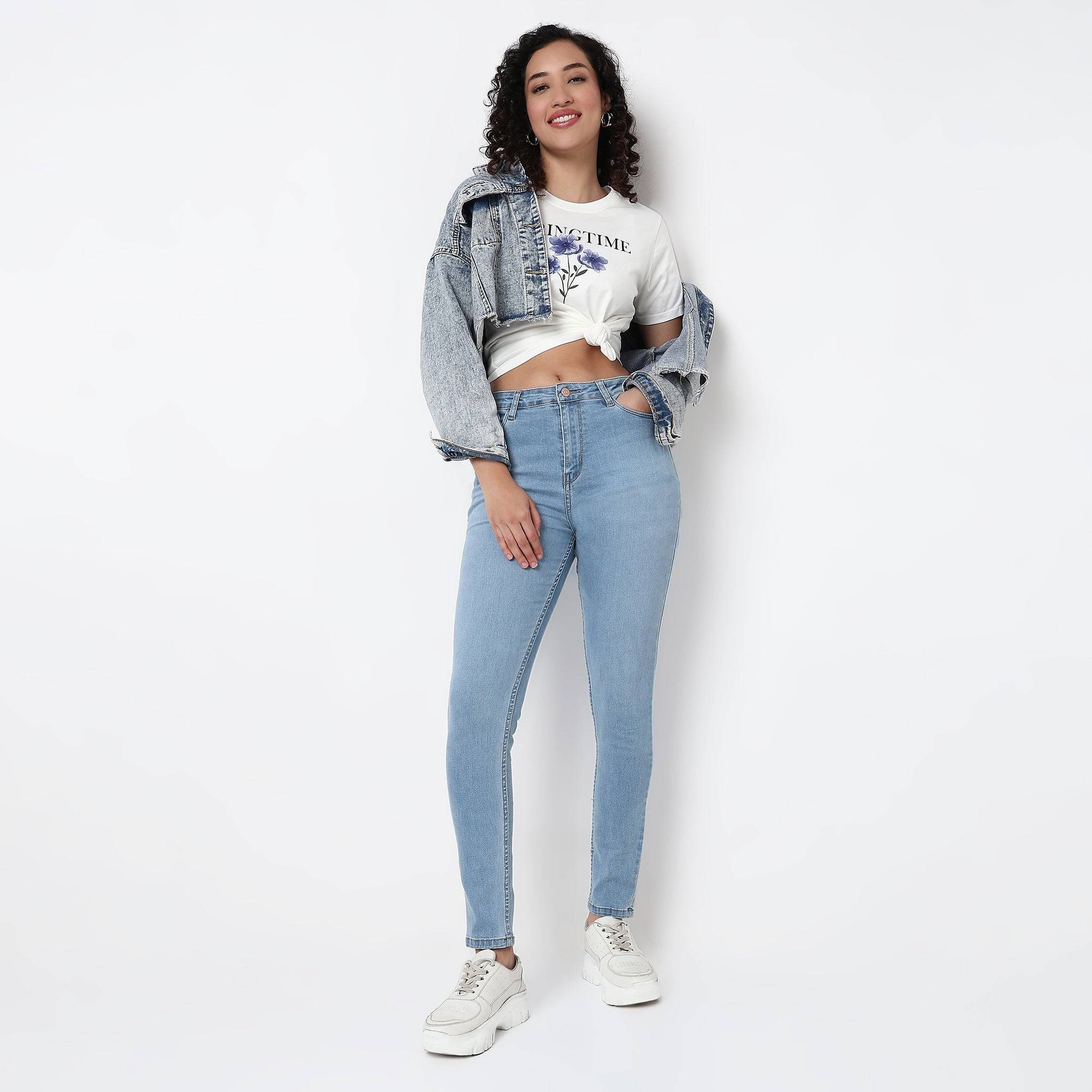 SU Jeans™ - Skinny Fit Essential High Rise Jeans