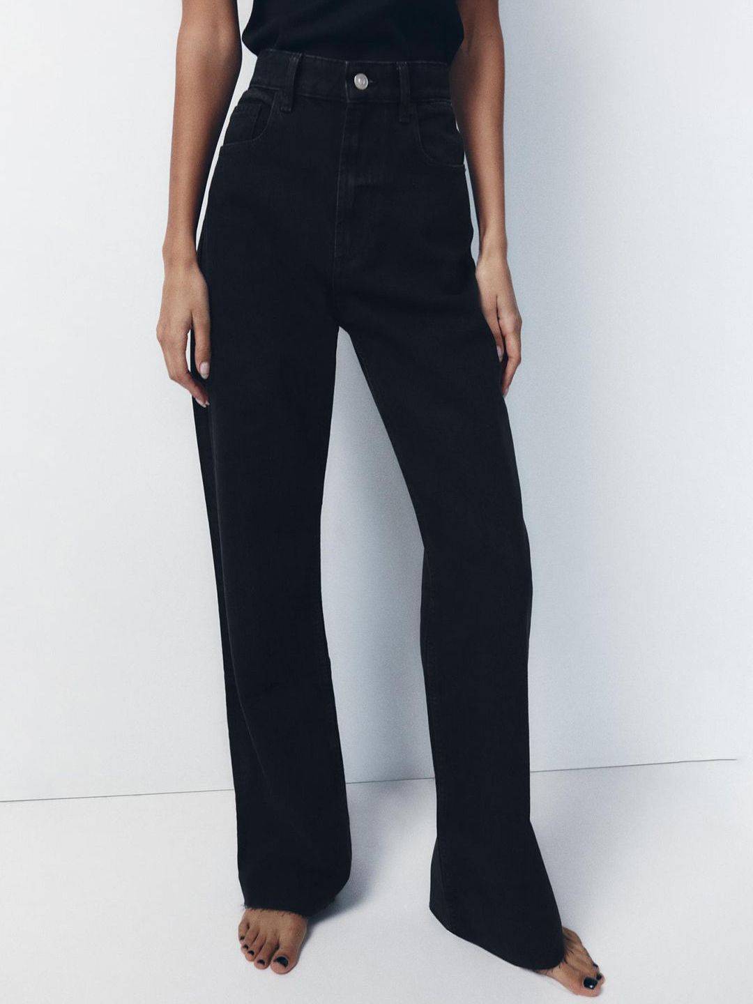 Kotty Women Jean Straight Fit High-Rise Stretchable Jeans