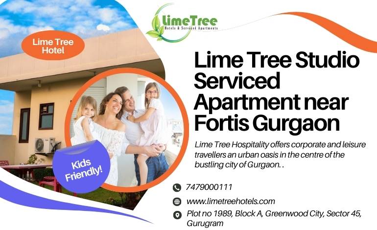 Studio Service Apartment in Gurgaon for Short & Long Stays