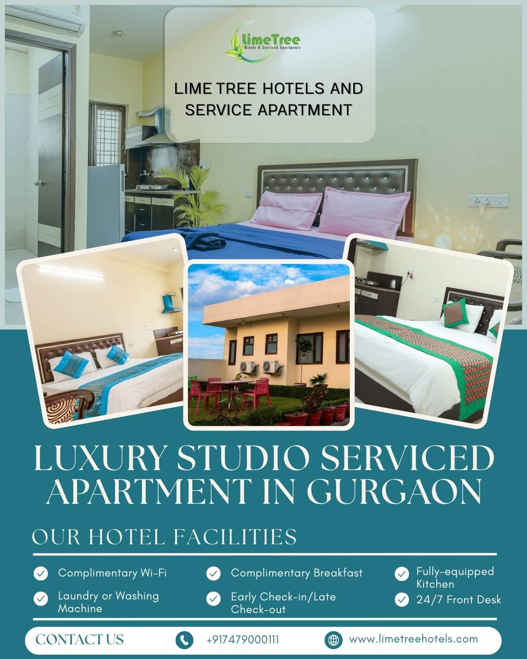 Studio Service Apartment in Gurgaon for Flexible Living