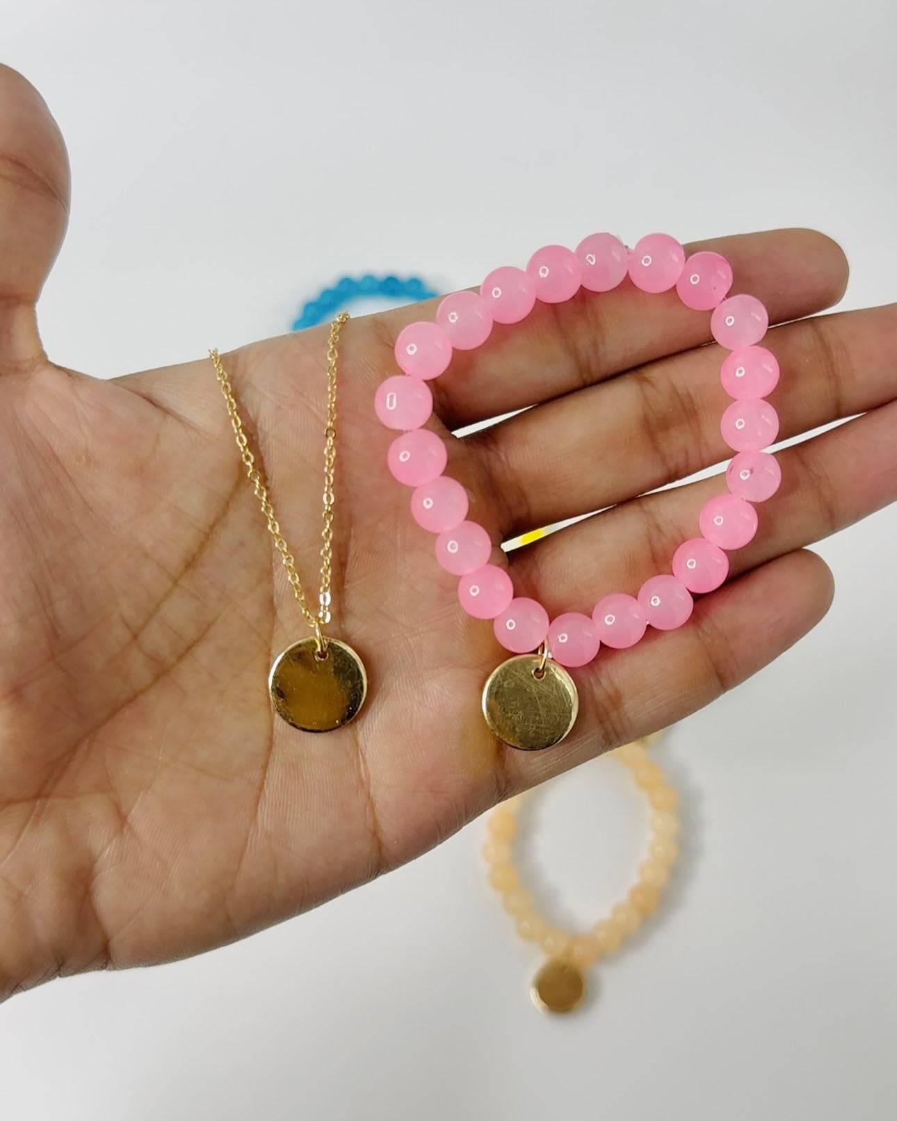 Coin Pendant Chain & Bracelet buy only at ₹129