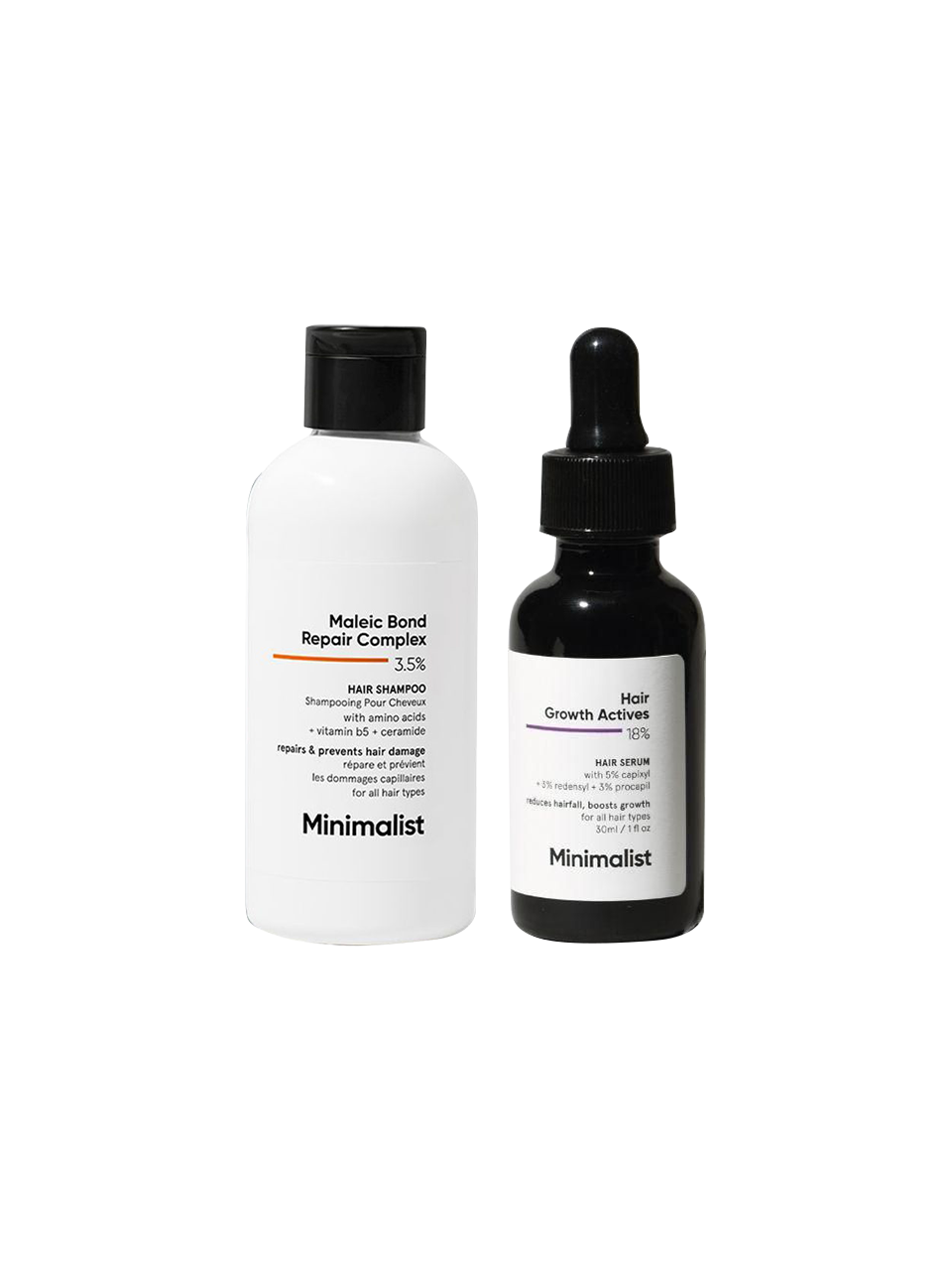 Minimalist Hair Rescue Duo Buy only @ ₹1258