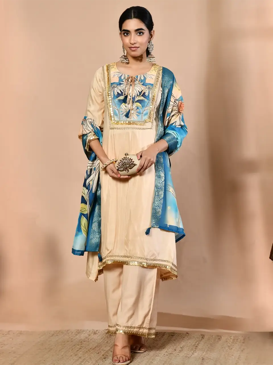 Faeezah Graceful Elegance A-Line Suit Buy @ ₹2380