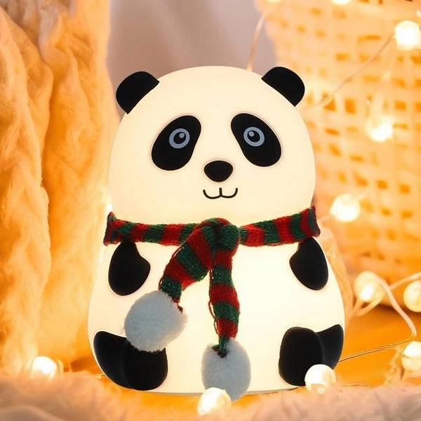 Rechargeable Panda Silicone Night Light – 7-Color Changing Cute LED Lamp, Kids Room Decor & Gift for Toddlers, Children, Teens (Pack of 1) Buy @ ₹499