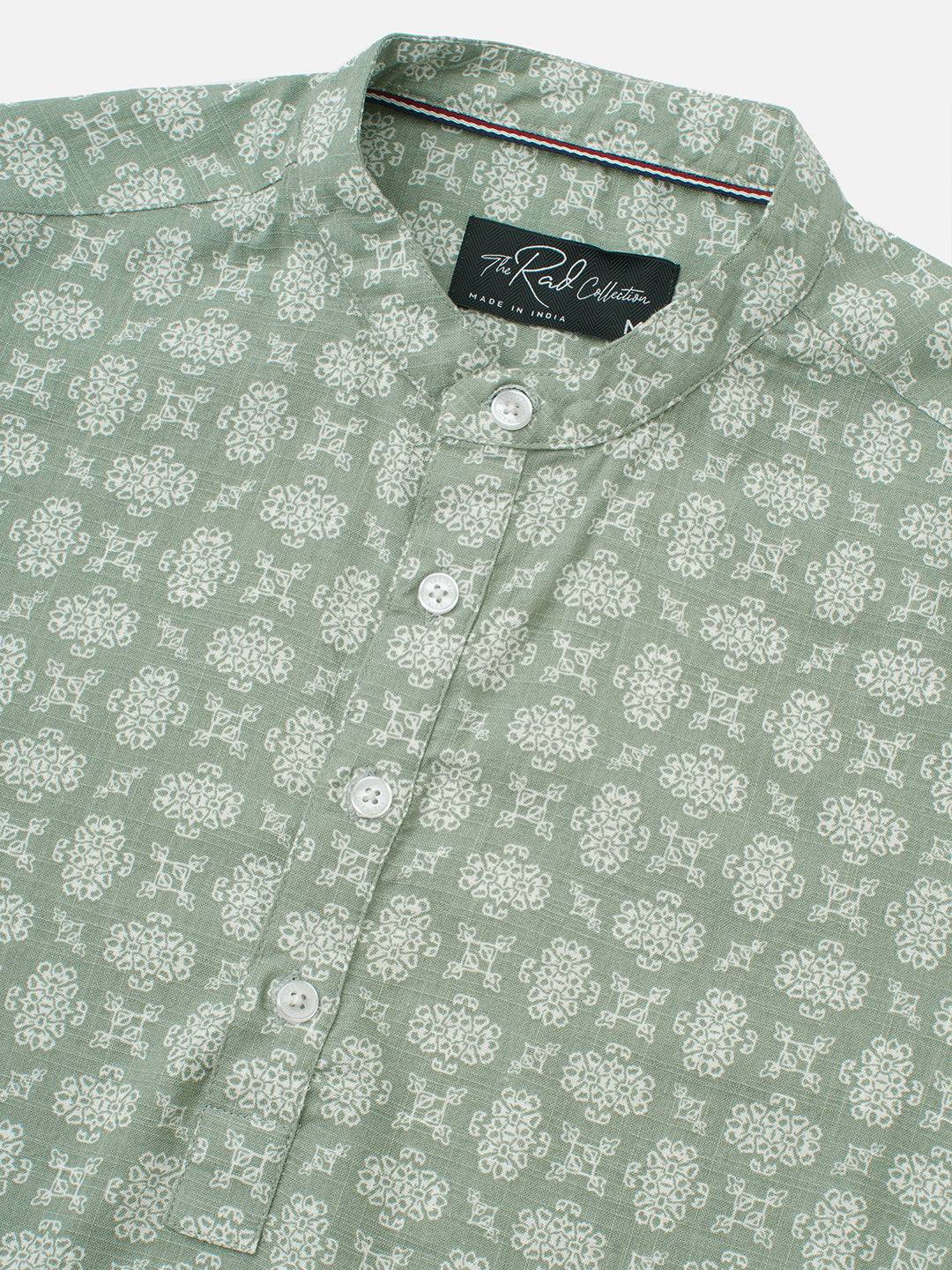 Laurel Green Boho Bloom Kurta Buy only at ₹699