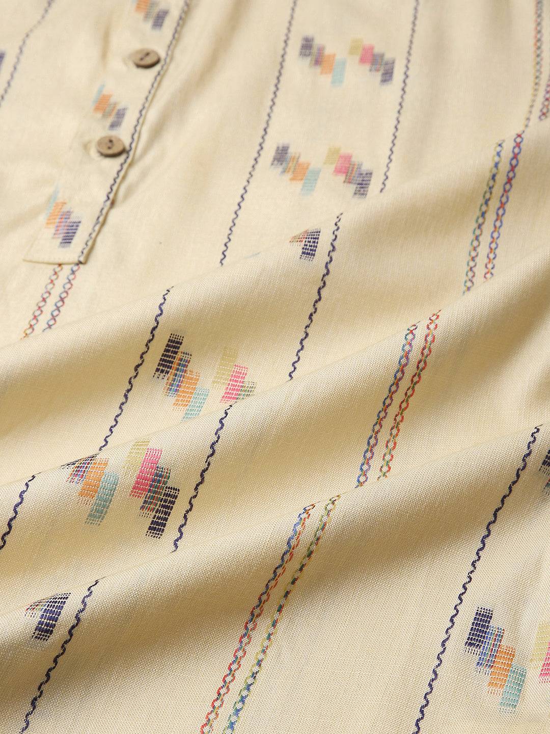 Sunbeam Mosaic Line Embroidered Kurta Buy only at ₹699