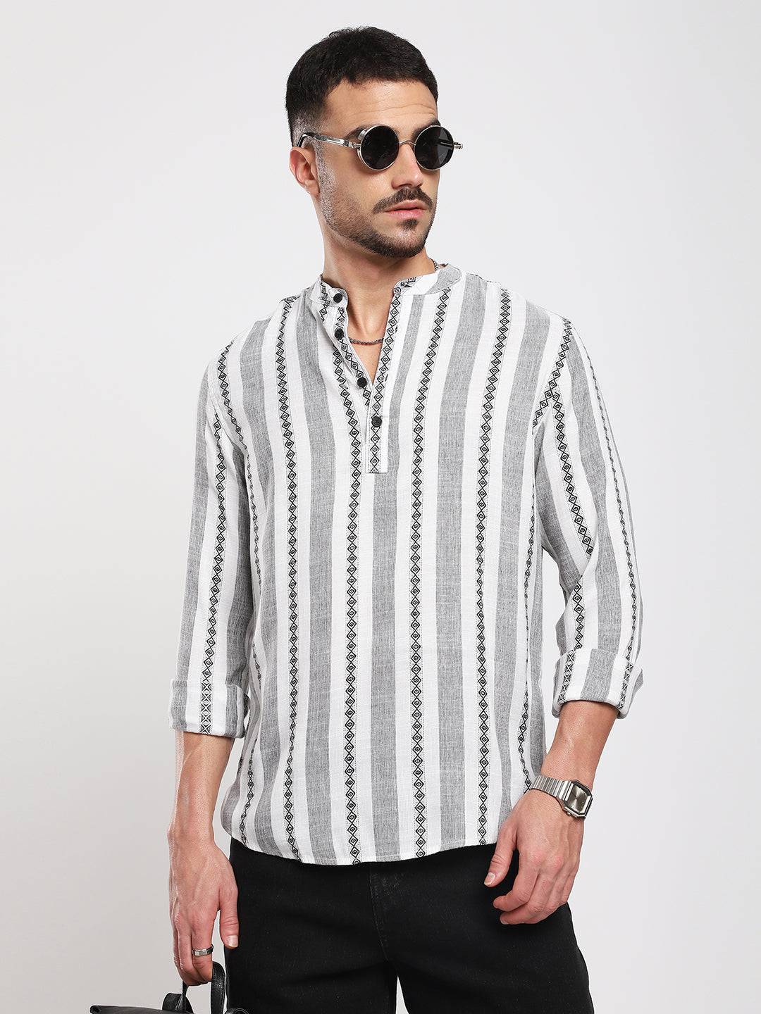 Ethnic Lines Handloom Finish Kurta Buy only at ₹699