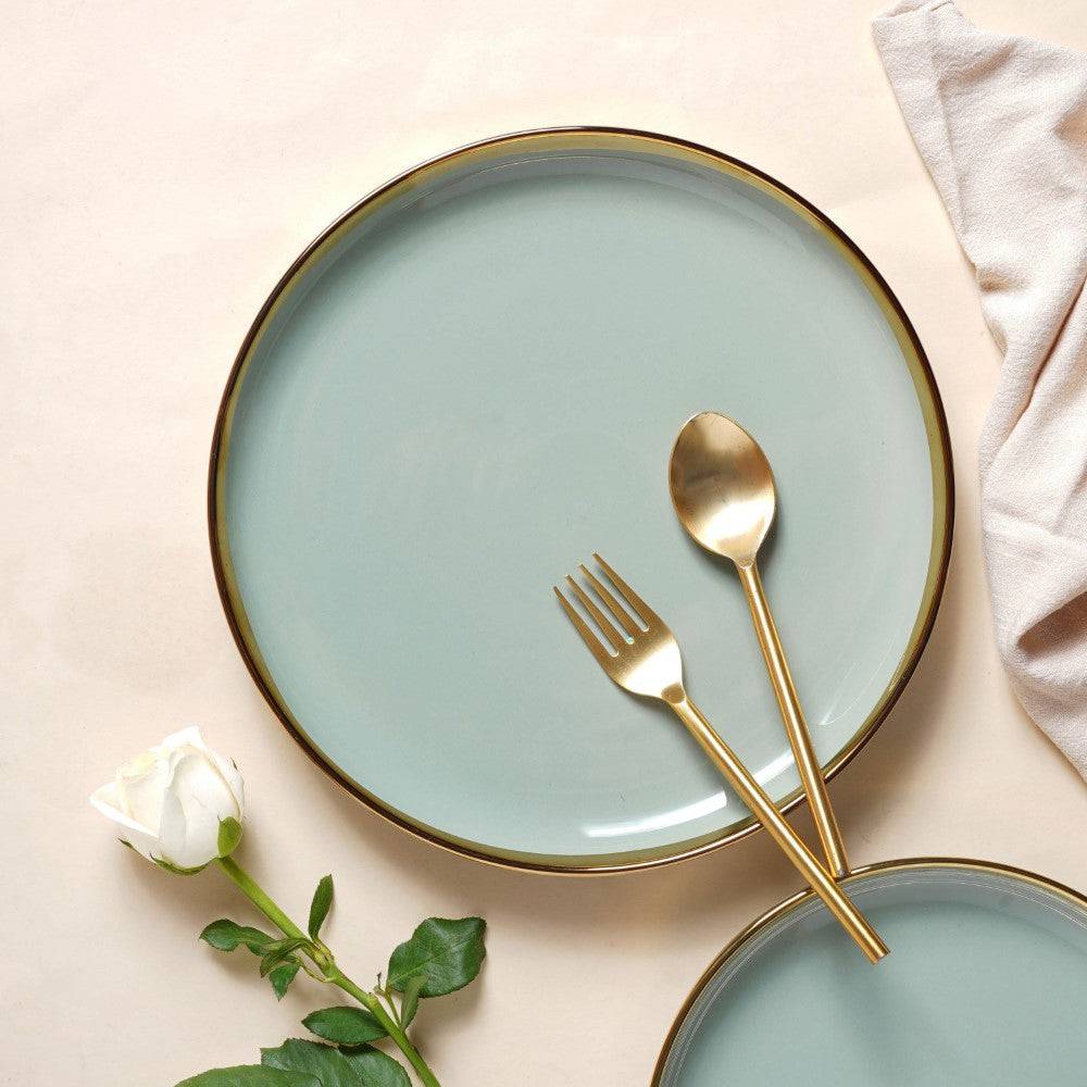 VERA Green Dinner Plate