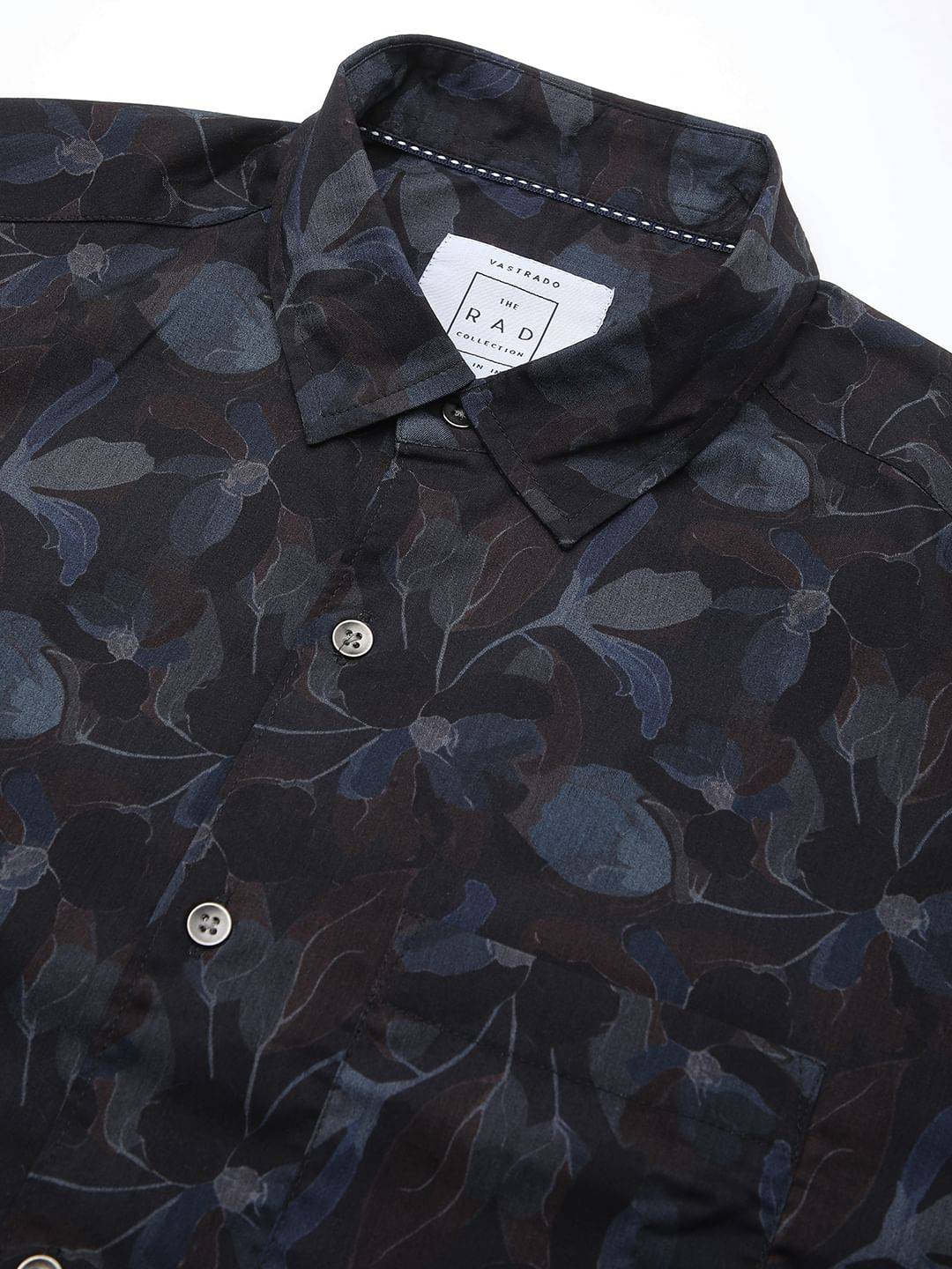 Debonair Black Floral Shirt Buy only at ₹699